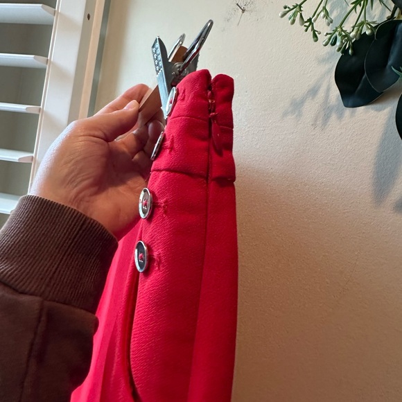 White House Black Market Bold Red Pants - Picture 7 of 16